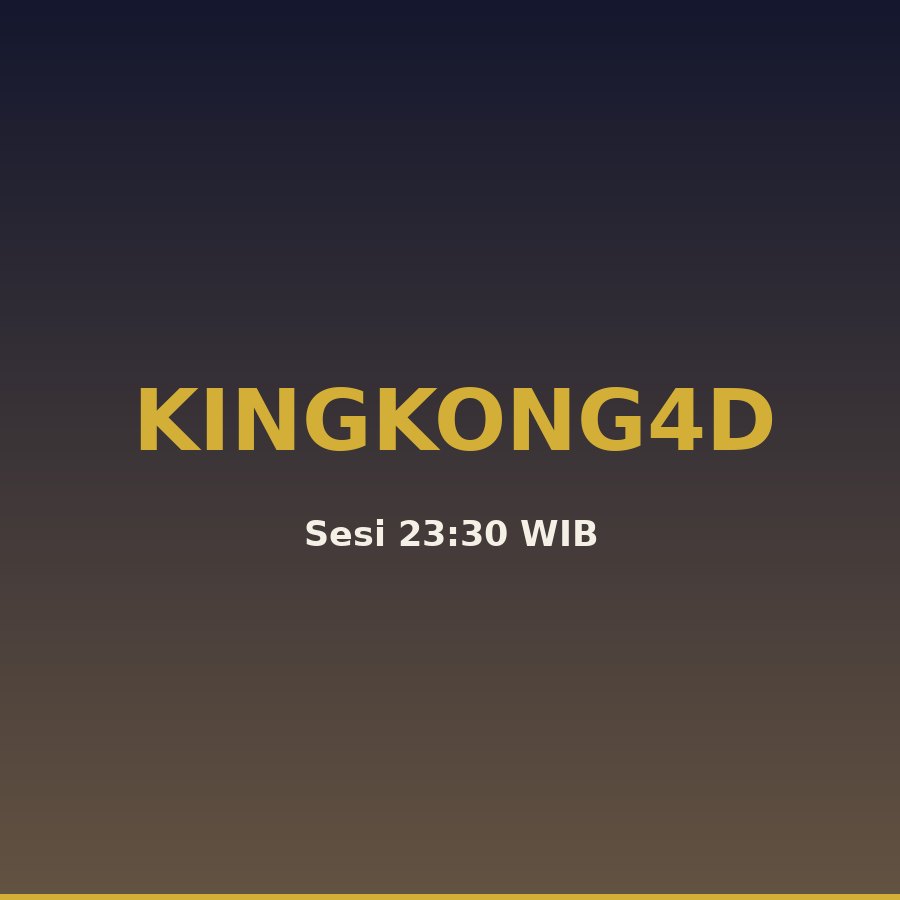 Data kingkong 4d colok bebas 23 hari ini 4 Oktober 2026, (03890)